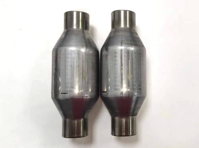 Automotive TWC Three Way Catalytic Converter Euro 2 2.5 Inch 50 Cell