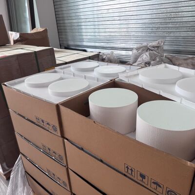 Buy Monolithic Design and Compact Space Round Cordierite SCR Catalyst for Euro VI Diesel Vehicles 228.6*165 online manufacture