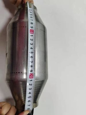 Buy 200 CPSI Double-Bed Three-Way Catalytic Converter - Reduces CO, HC & NOx Emissions in Vehicles online manufacture