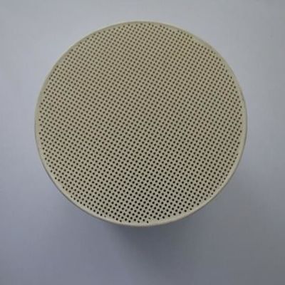 Buy Cordierite Ceramic Catalyst Carrier Honeycomb Structure Car Exhaust Catalyst online manufacture