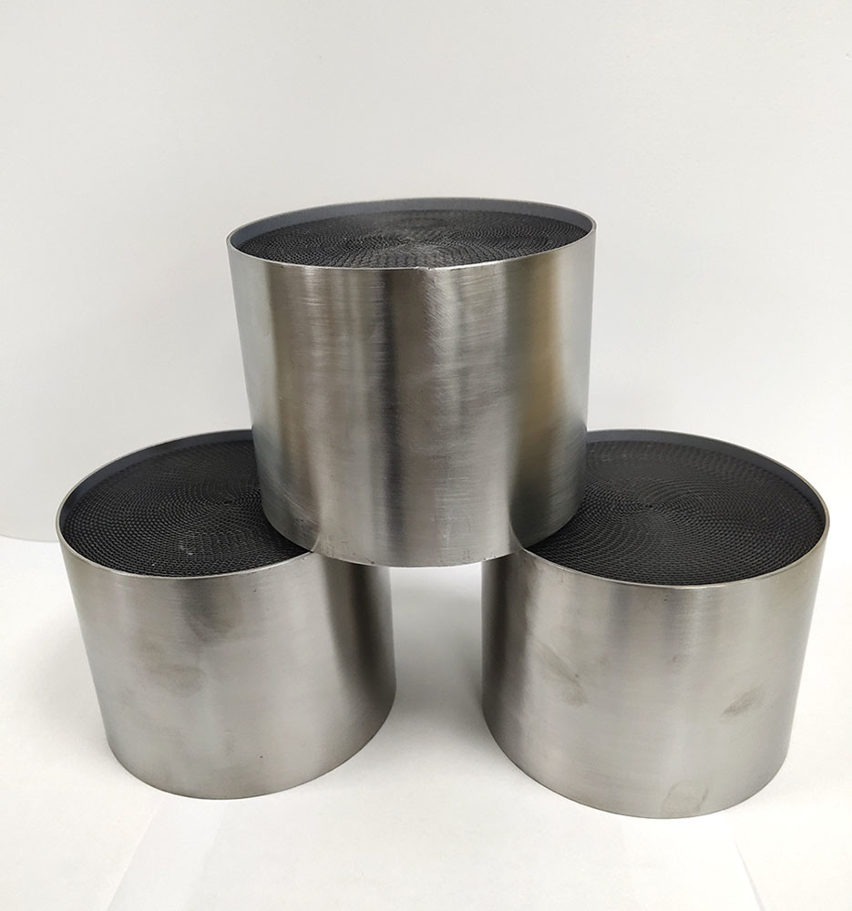 DOC SCR DPF ASC EGR Metal Substrate Catalyst For Car Exhaust